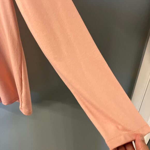 No Boundaries Womens Juniors Long Sleeve Light Pink T-Shirt Extra Large XL - Picture 5 of 6